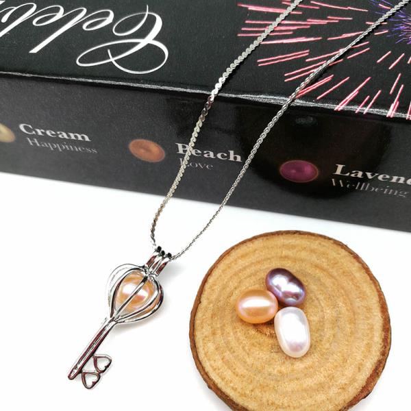 Pearl Cage Locket Findings Cage Pendant Essential Oil Diffuser Locket For Oyster Pearl Girl Women Gits Dropshipping