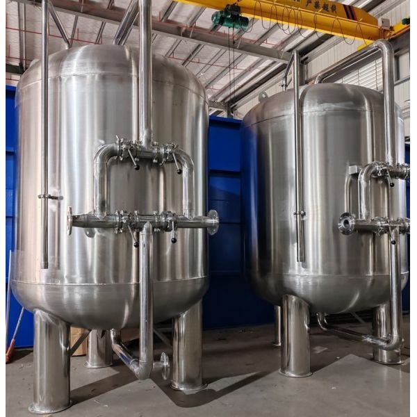 Stainless steel filter tank