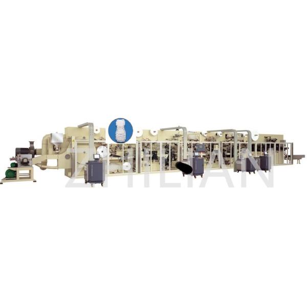 Male Adult Diaper Manufacturing Machine 250pcs/Min