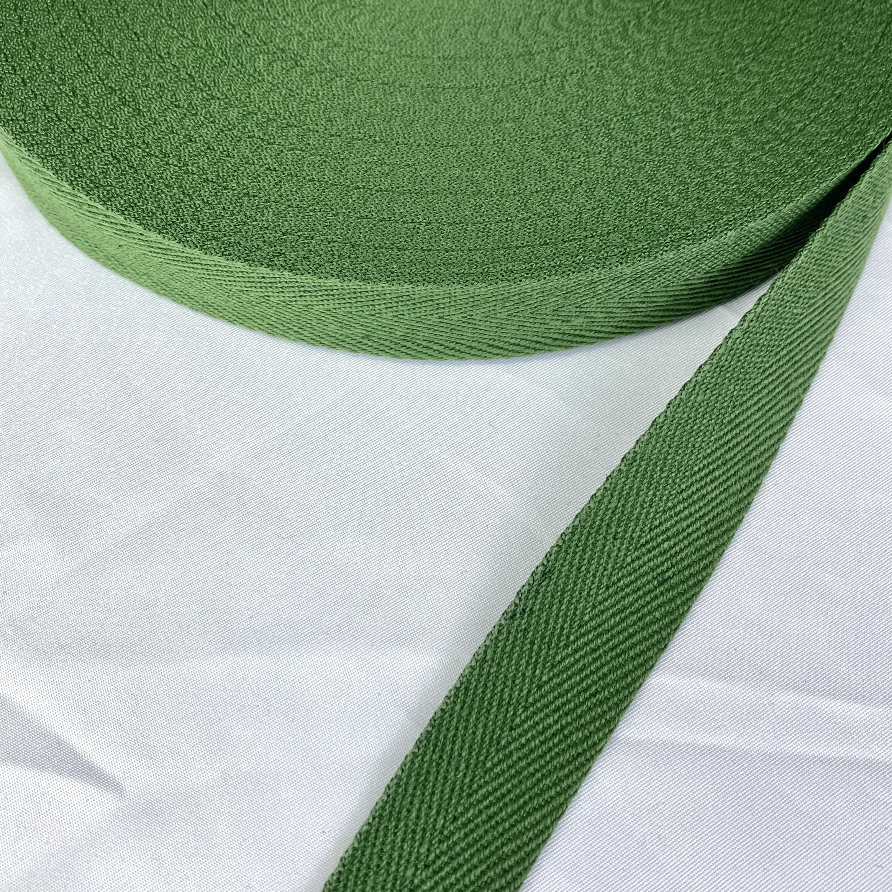 Herringbone polyester-cotton webbing Various colors Backpack strap Belt Handbag strap