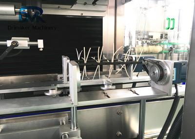 Máquina de etiquetas da garrafa redonda de máquina de etiquetas do envoltório do psiquiatra do filme 10000bph do Pvc