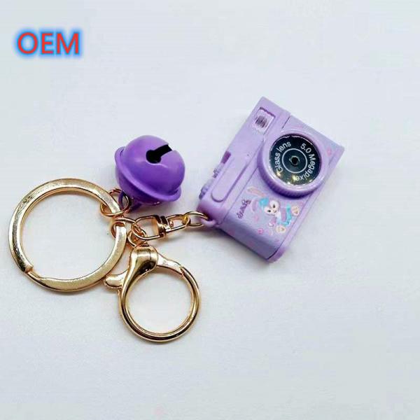 Custom 3D PVC plástico Animal Anime Keychain OEM Design Carinhosos Keychain de plástico