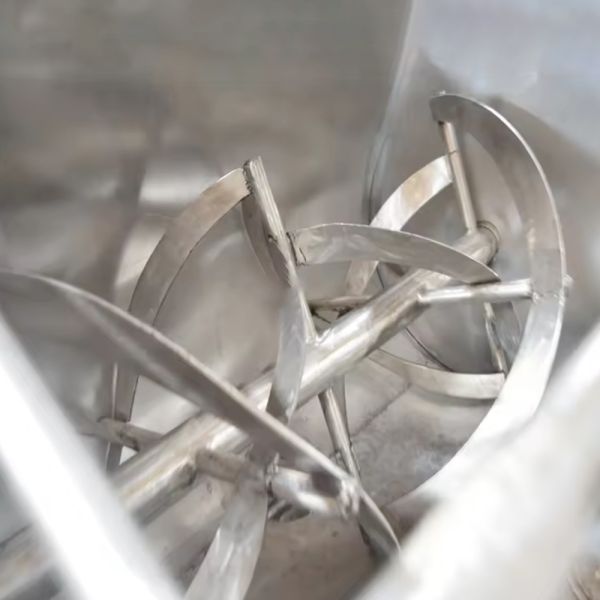 Customized Stainless Steel Ribbon Mixer for High Efficiency Powder Blending in Various Industries
