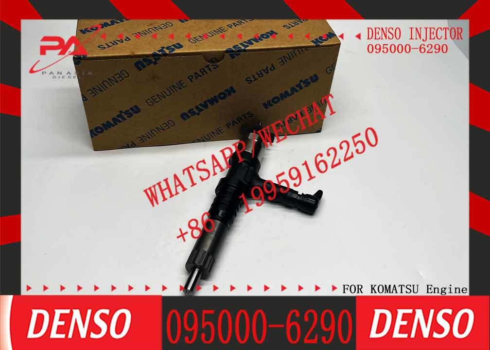 095000-6290 6245-11-3100 для двигателя Komatsu SAA6D170E Бензиновый дизельный топливный инжектор