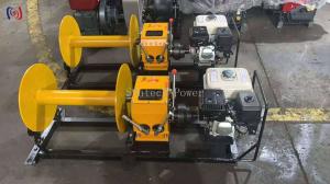 Portable Cable Pulling Winch Compact For Utility Telecom Line Installation​