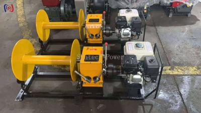 Portable Cable Pulling Winch Compact For Utility Telecom Line Installation​
