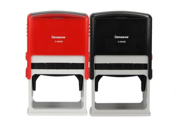 Business Info Stamp/Email / Fax Signature Stamps/NEW Arrival Denasow Rectangle 60x40MM Self-inking DIY Rubber Stamp