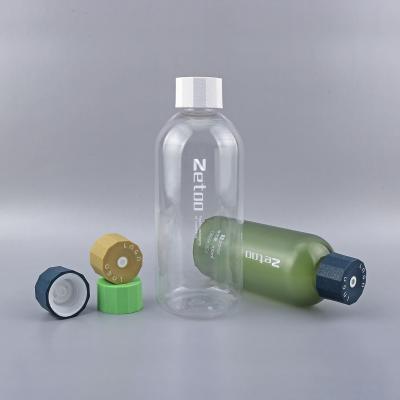 Botella cosmética de plástico de 250 ml / 300 ml Botella de productos de belleza personalizada con tapa de 40 mm de diámetro