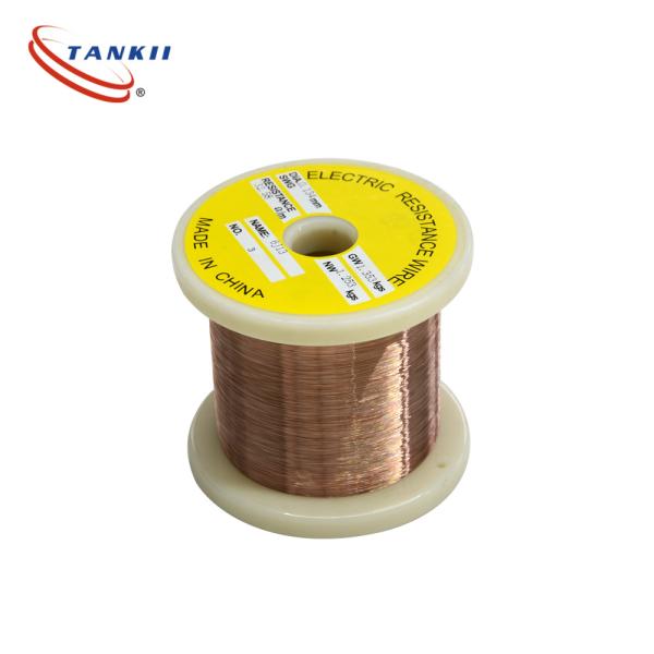 Tankii Clearance Sale 0.134mm 6J13 Manganin Wire / Alloy 290  For High-frequency Components