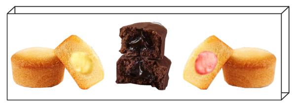 Semi-Automatic Cup Cake Production Line, Custard Muffin Cake Production Line, Madeline Cake Production Line Machine