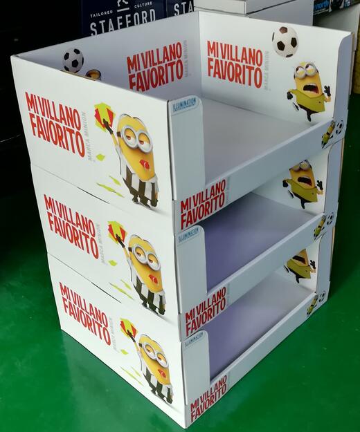 4 цвета CMYK Minion PDQ Картонные подносы для детских бутылок