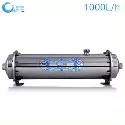 複合フィルターとUFカートリッジの付いた304ステンレス鋼の水濾過器
