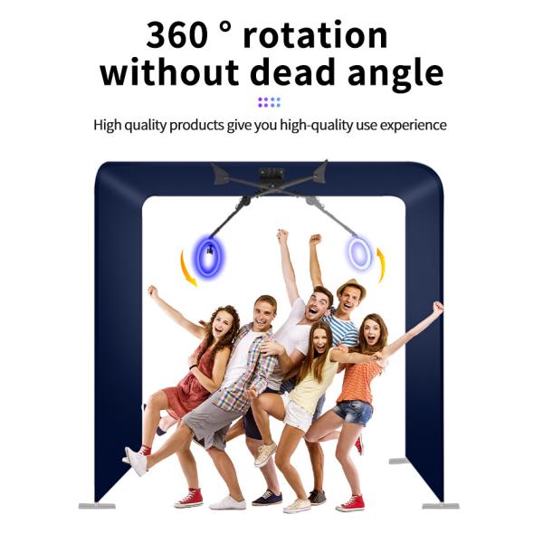 Будочка надземного обтекателя втулки свадьбы 360 будочки фото обтекателя втулки 360 портативного видео-