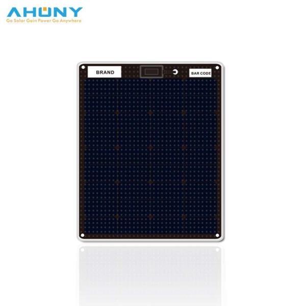 Panneaux solaires monocristallins portables 55W 12V pour bateau de plaisance