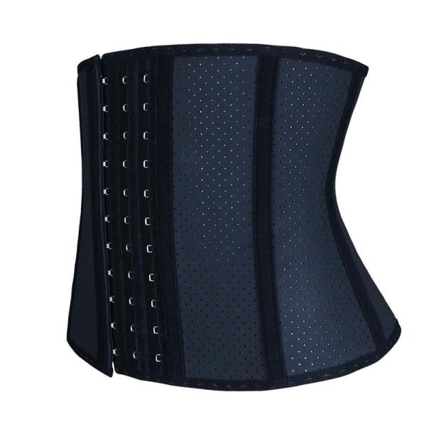 Espartilho curto curto da cintura do instrutor 3XL da cintura do látex do torso da postura respirável