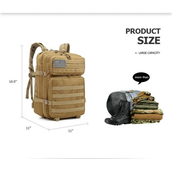 Oxford Hiking Trekking Molle Military Bag Backpack