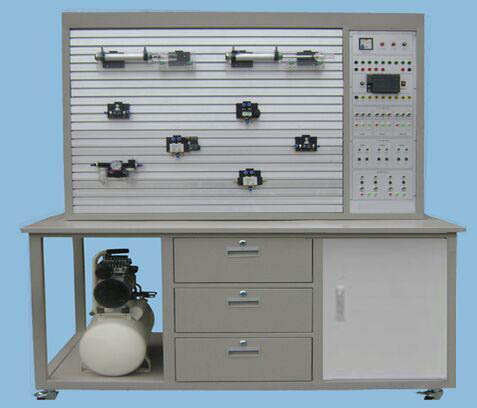 Pneumatic Training Equipment Aluminum Alloy Profile Structure PLC Control