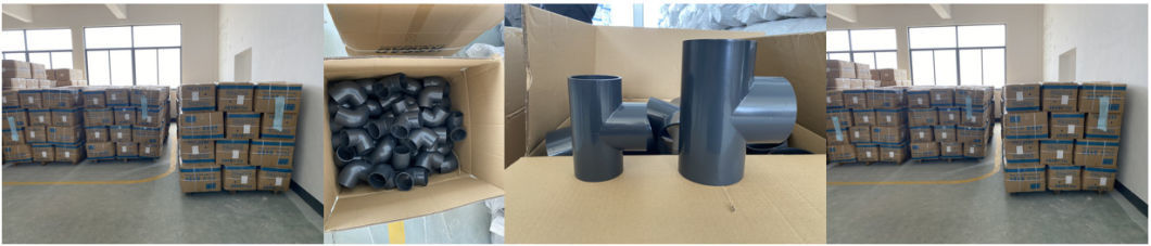 De63-400 GB/DIN Standard PVC Grey Water Supply Hough Section для водопроводных систем