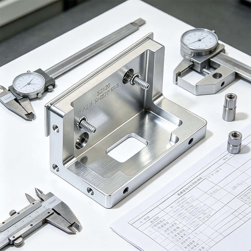Custom CNC Machined Alloy‑Steel LAngle Mounting Bracket Precision Fabricated Industrial Fixture Support
