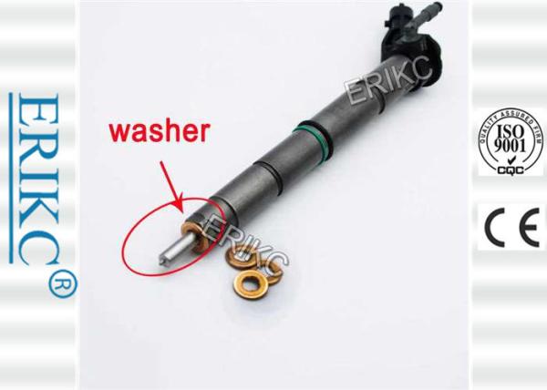 Piezo Diesel Injector Parts Brass Shim E1023501 Injection Copper Washer Size 1.5 Mm