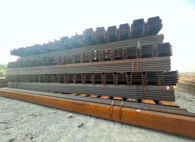 Hot Cold Rolled Z U Type Steel Sheet Pile Good Water Good Interchangeability And Reusable
