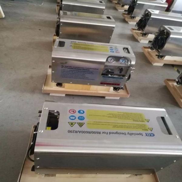 Instalação de enchimento de cilindros de Lpg, bomba de recuperação de freão, sistema de recuperação de refrigerante
