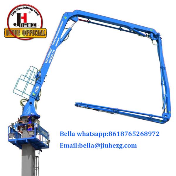 28m 32m 33m China Marca estacionária Hidráulica Concreto Colocação Boom Placer