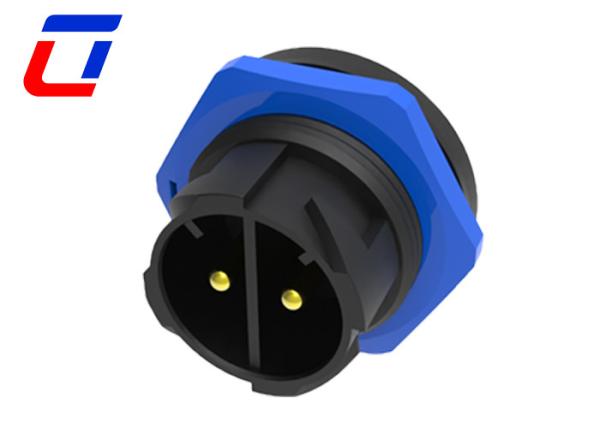 Connecteurs de câbles circulaires 50A 600V IP67 2 broches