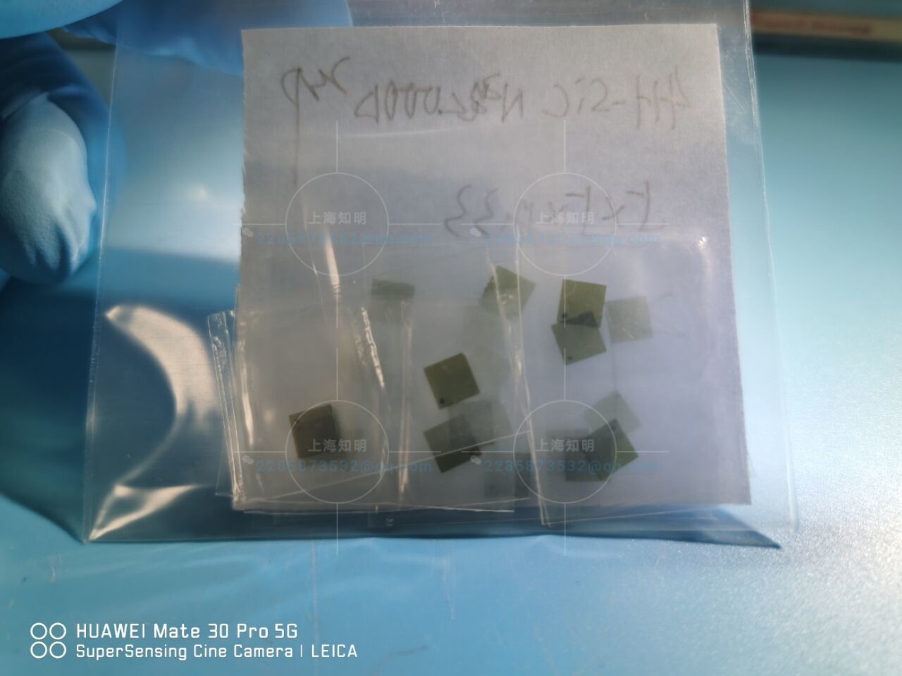 5x40mm подгонянные обломоки субстратов вафель 4H-N Sic sic Кристл формы
