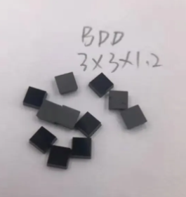 0.1mm - 2mm BDD Боронодопированный CVD алмаз для системы очистки чистой воды