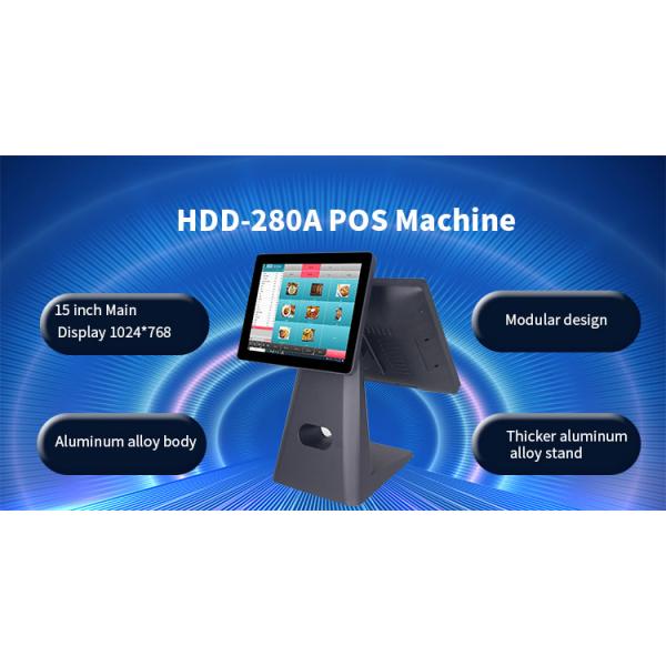 Алюминиевый POS-машина на основе сплава с RK3566 Quad ядро 2 16 CPU и поддержка Win System