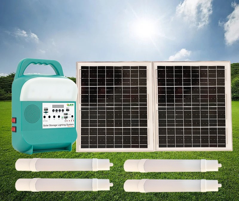 Дом портативной машинки 128WH системы Offgrid солнечный домашний светлый освещая поручать телефона