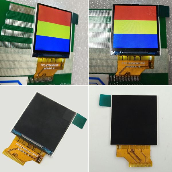 Genyu Custom 1.54 Inch TFT LCD Display with 240x240 Resolution and IPS Viewing Angle