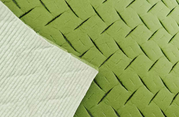 FIFA Standard Underlay Shock Pad PE Material with Cutting Pattern with 8mm 10mm 12mm Thickness Fabric