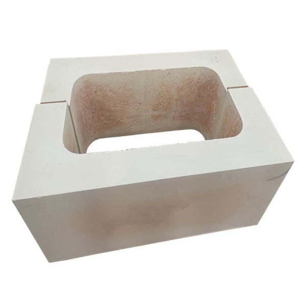 Temperature Industrial Furnace Solution Refractory Bricks Fireplaces With ≤1.00% Apparent Porosity And ≤0.3% CaO Content