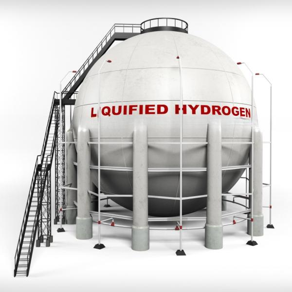 Hydrogen Gas Spherical Tank, Spherical Storage Tank Diagram