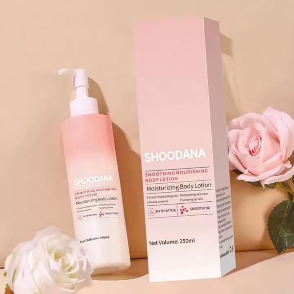 Floral Fragrance Body Lighten Lotion and Cream for Dry Skin Whitening Lotion Nicotinamide Body Lotion