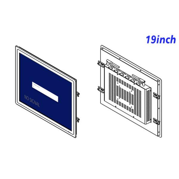 19-Inch Reliable Display for Access Control Systems and Industrial Use