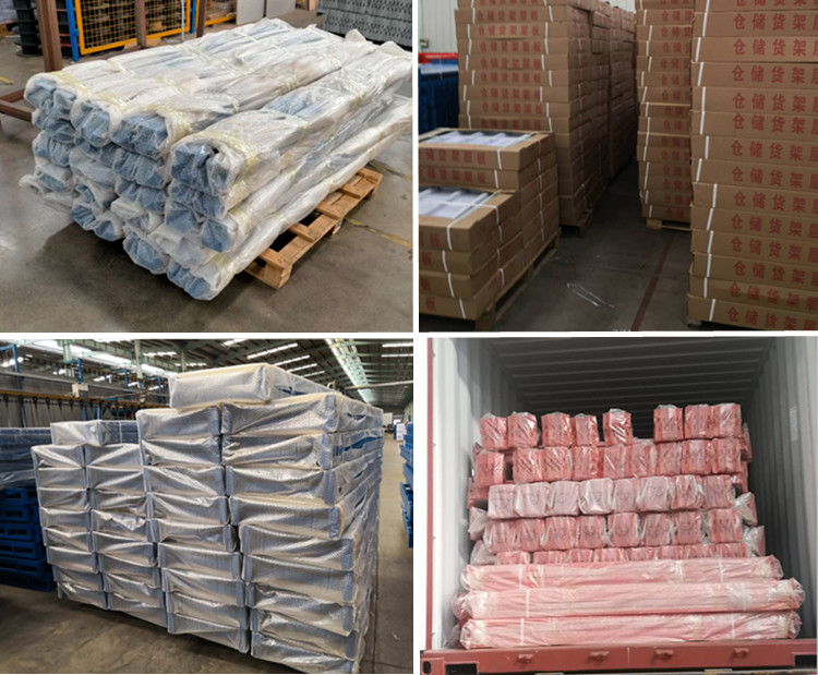 Warehouse Storage Medium Duty Boltless Steel Shelving with Customized Weight Capacity
