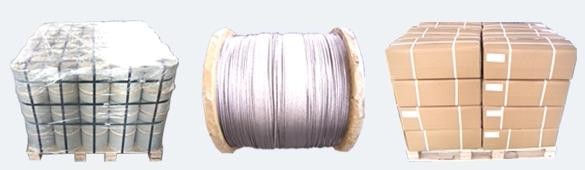 BS standard galvanized steel cable stay wire 19/10 AWG