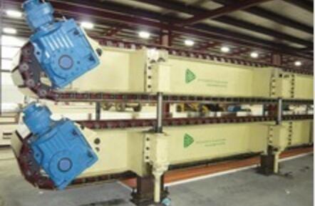 Discontinuous PU Sandwich Panel Machine 55KW For Steel Roof Truss