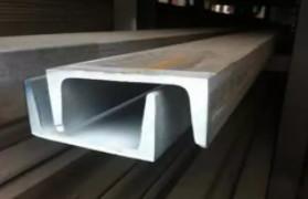 Aço de aço inoxidável lustrado estirado a frio ASTM A276 do canal das canaletas em U 304L C