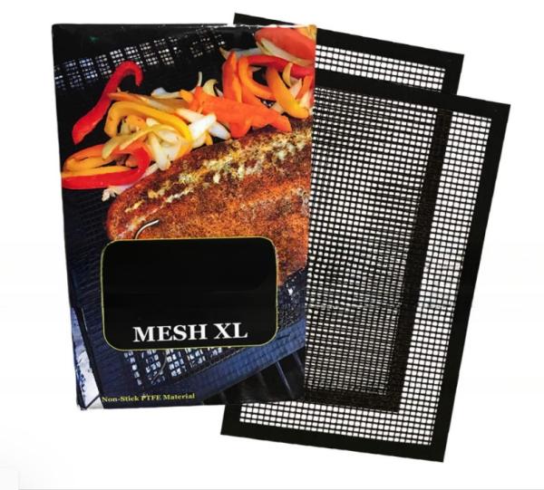 HIGH QUALITY Non Stick Grill Mesh Mat Set of 3 - Nonstick Heavy Duty BBQ Grilling & Baking Accessories  Non Stick BBQ Grill Mat