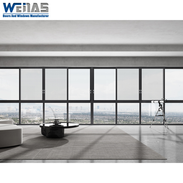 Hurricane Resistant Thermal Insulated Alum Sliding Window Heavy Duty