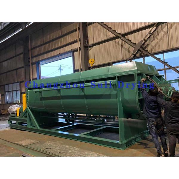 Industrial Hollow Blade Sludge Dryer Machine For Chemical Industry