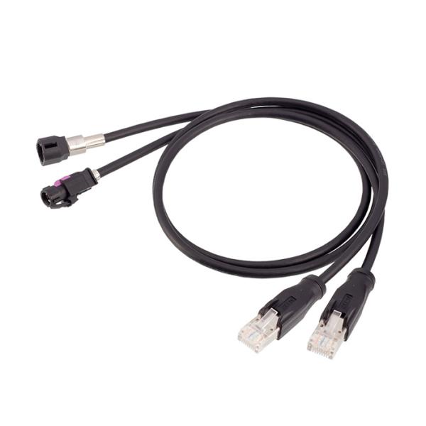 Монтажная схема кабеля частоты коротковолнового диапазона 20АВГ 300мм