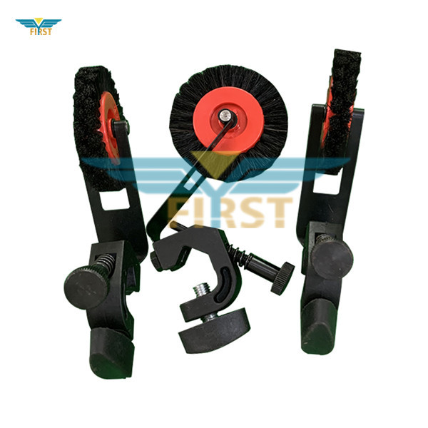 Black Pig Hair Heidelberg Brush Wheel Customized for Printing Machines in Carton Box