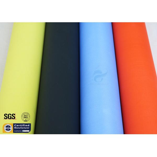 Оранжевый акриловый покрытый химикат 260Г ткани 500℉ 0.2ММ стеклоткани пожаробезопасный