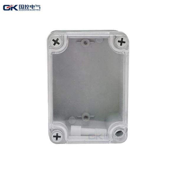 Copper Connection Plastic Waterproof Electrical Junction Box , Ip44 Junction Box Black
