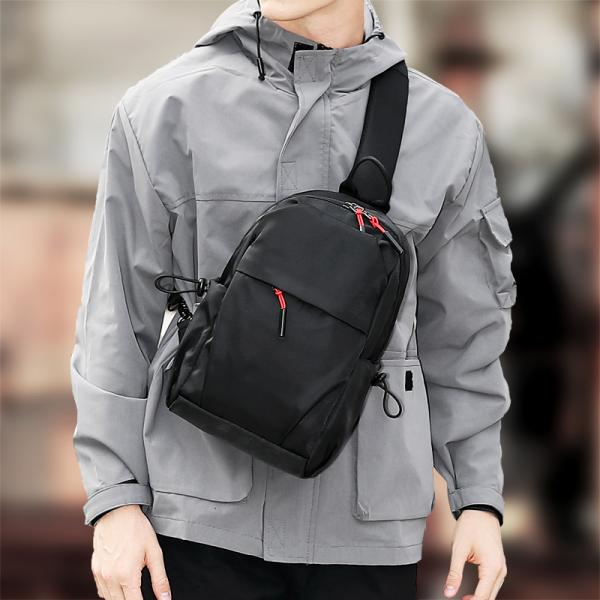 Наружные путешествия Мультифункциональная мужская сумка для груди Маленькие водонепроницаемые сумки для рулевых с одноплечевым кроссбоди для мужчин